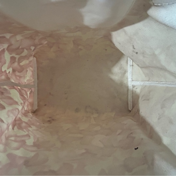 Longchamp Le Pliage Pink Floral Tote Bag - Picture 12 of 13